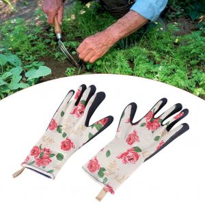 Hjlian Paire De Gants Longs Antiderapants Et Impermeables Anti-Crevaison Pour Femme (Rose, S) - Neuf