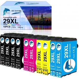 ERYI-Lot De 10 Cartouches D'Encre 29Xl Compatibles Avec Epson 29 Xl Pour Expression Home Xp-352 Xp-332 Xp-342 Xp-235 Xp-245 Xp-255 Xp-335 Xp-345 Xp-355 Xp-432 Xp-435 Xp-442 Xp-445 Xp-452 - Neuf