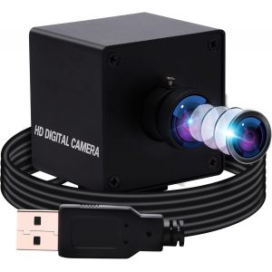 ChenQuanSarl-Webcam 4K, Ultra Hd Grand Angle 30 Fps Pc Avec Objectif À 170 °, Capteur Imx317, Mini Caméra Uvc, 2160P, Vidéo Otg Pour Mac/Windows/Linux/Raspberry Pi Usb4Khdr01-Kl170 - Neuf
