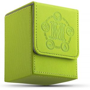 Boîte De Rangement Pour Cartes Mtg-Peut Contenir Plus De 100 Cartes Individuelles-Compatible Avec Les Jeux De Cartes À Collectionner Tcg,Yugioh,Etc. Vert - Neuf