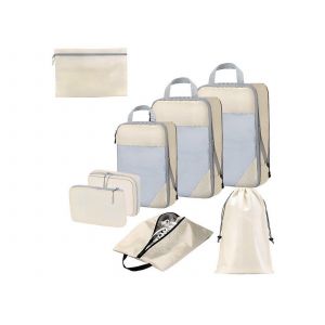 Ensemble de 8 cubes de rangement et sacs de voyage pour organiser vos bagages - Neuf
