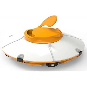 Bestway Robot Piscine Autonome Frisbee Bleu - Nettoyage Fond Plat - 5x3m Max - Neuf