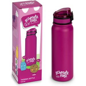 Klarstein Gourde Enfant Isotherme De 550 Ml, Bouteille D'eau Enfant Sport, Gourde Enfant Sans Bpa Et Anti Fuite Pour Boissons Froides Et Chaudes, Petite Gourde Enfant Fille Garcon En Acier Inoxydable - Neuf