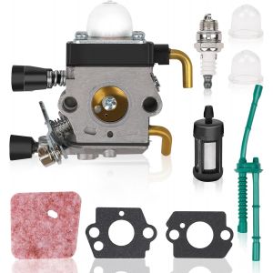 Kit de carburateur de Tondeuse à Gazon pour STIHL FS45C FS45L FS55 C FS55 T FC55 KM55R HL45 Comprend Un Ensemble Complet d'accessoires de carburateur - Neuf