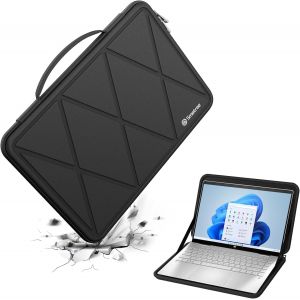 Hard Eva Protection Sac Compatible Pour 14 Pouces Hp Pavilion X360 2-En-1 Ordinateur Portable 14T-Ek1000, Pour 14 Pouces Hp Envy X360 14T-Es000 Imperm&eacute;able Slim Sleeve Sac (X8039)[ZHB1219] - Neuf