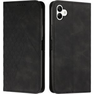 SJZG-Coque Pour Samsung Galaxy A04E 5G, Premium Flip Housse &Eacute;tui Protection Rabat Clapet Portefeuille Phone Cover Magn&eacute;tique [Porte Cartes] Antichoc B&eacute;quille Cover (Noir) - Neuf