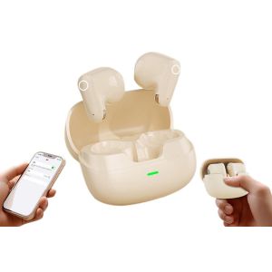 &Eacute;couteurs sans fil Bluetooth 5.3 avec r&eacute;duction de bruit ENC et autonomie de 8 heures - Neuf