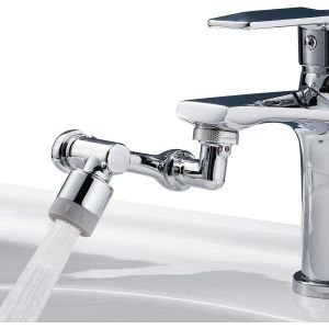 Multi Angle Rotative D'économie D'eau Aérateur De Robinet, D'économie D'eau Robinet De Douche, Robinet De Buse Filtre Extender, Adaptable Pulvérisateur Robinet, M20 M22 M24 Aérateur Pour La Cuisine, La Salle De Bains - Neuf
