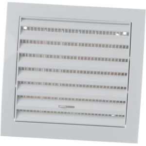 KALANKA-150x150mm Grille de Ventilation avec Moustiquaire - Grille D'aération Réglable - Plastique ABS Blanc - Neuf