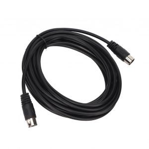 Cable adaptateur flexible DIN 8 broches vers DIN 8 broches, haute precision, DIN 8 broches male vers DIN 8 broches male, 5 m - Neuf