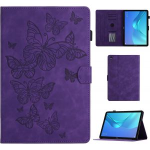 Kal-Coque Pour Huawei Mediapad M5 /M5 Pro 10.8 2018 Étui De Protection Case Tablette Housse Smart Cover Avec Réveil/Veille Auto Pour Huawei Mediapad M5 / M5 Pro 10.8 Pouces 2018, Violet - Neuf