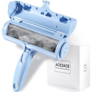 JGD-Brosse Anti-Peluches pour Poils d'animaux, Brosse Anti Poils Animaux Chat Chien, Brosse Ramasse Enl&egrave;ve Poils, Magique R&eacute;utilisable pour Poils - Neuf