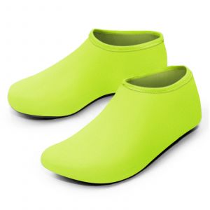 Hommes Femmes Enfants Chaussures D'eau Sport Plage Natation Chaussettes Impression Anti-Dérapant Fitness Yoga Danse Natation Surf Plongée Sous-Marine Chaussure - Type Green-2xl 42-43 - Neuf