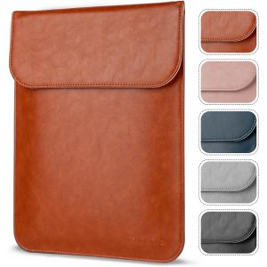 acdsgd-13 Pouces Housse Ordinateur Portable, Compatible MacBook Air 13 2022&iquest;2025 (M2 A2681 M3 A3113 M4 A3240) / MacBook Pro 13 2020&iquest;2022 (A2251 A2289 A2338 M1 M2), &Eacute;tui en Cuir PU, Marron - Neuf