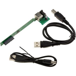 KALANKA-Convertisseur USB pour Lecteur CD DVD Slim SATA pour adapter un lecteur optique de PC portable sur un port USB - Neuf