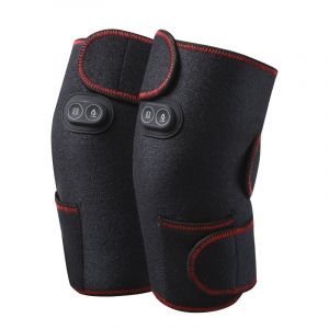 Genouill&egrave;re Chauffante Vibrante Pour Le Massage Des Jambes, 1 Paire - Neuf