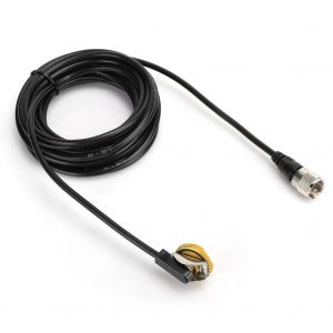 CâBle Coaxial Extensible En Cuivre à Faible Perte Pl259 Vers Nmo, 5m, Rg-58/U, Utilisé Pour L'antenne éMetteur-RéCepteur Radio Mobile - Neuf