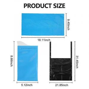 Camping Voyage Urinoir Toilette Embouteillage Sacs Durinoir De Voiture Portable Durgence,Sacs Durine Jetables S - Neuf