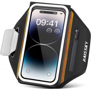 Mdy-Brassard De Sport Avec Poche Écouteur, Brassard Telephone Sport Pour Iphone 14 Pro Max/14 Pro/13 Pro Max/13 Pro/12 Pro Max/11 Galaxy S23 Ultra/S22 Porte Telephone Sport Running Jusqu'à 6,8 - Neuf