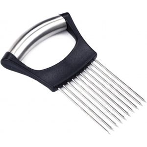 Chenquansarl-Cuisine Acier Inoxydable Tranche Oignon Fruits Légumes Trancheur Viande Éplucheur Hachoir Pour Gadget Cuisine Outil Coupe Tranche - Neuf