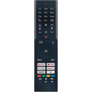 RM-C3604 Télécommande remplacée Convient pour JVC Ultra HD 4K LED TV LT-32VF5105 LT-40VF3001 LT-43VF5105 LT-43VU2201 LT-43VU2255 LT-43VU3100 LT-58VU6255 LT-55VU3101 LT-32VAF3001 - Neuf