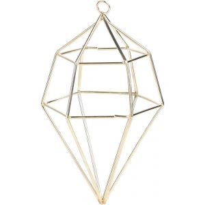 ERYI-Étagère De Jardinière Suspendue, Support De Suspension De Plantes Géométriques, Support De Suspension De Pot De Fleur, Support De Plante Métallique, Support De Plante Suspendu Pour La Décoration - Neuf
