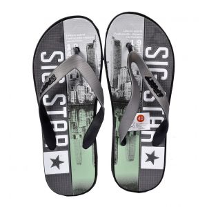 Tong Homme Mode- Chaussure De Plage Piscine - Su5324 Star Gris - 40 - Neuf