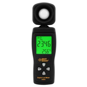 SMART SENSOR AS803 Lux mètre numérique LCD Affichage portable Illuminomètre Luminomètre Photomètre Lumière - Neuf