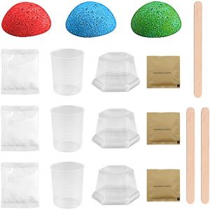 KAAQL-Growing Crystal Experiment Set Charmante Croissance De Cristal,Jeu Pour Les Petits Scientifiques,Comme Idée De Noël - Neuf