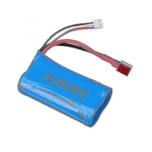 7.4v 3000mah 18650 Lipo Batterie 2s Compatible Q46 Wltoys 104009 12423 12428 10428 12429 12401 12402 12402A Accessoires de rechange de voiture rc-3 - Neuf