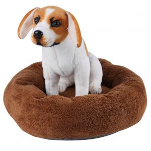 Hjlian Coussin Chaud Pour Chien Et Chat, Niche Pour Chiot, Niche Pour Chat, Coussin, Cafe Clair, Taille S - Neuf