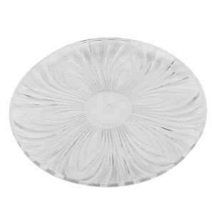 Hjlian Assiette A Fruits Ronde Multifonction Transparente En Polycarbonate, Plateau Pour Gateaux, Bonbons, Collations (N¡Ã?5) - Neuf