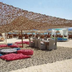 Filet De Camouflage Utilisation Militaire Dans Le Désert Au Camping À La Chasse Comme Pare-Soleil 3x5m Marron - Neuf