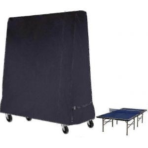 Housse De Table De Ping-Pong &Eacute;tanche 165x70x185cm Noir Pour Int&eacute;rieur Ext&eacute;rieur - Neuf