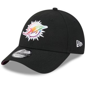 Miami Dolphins Crucial Catch New Era 9forty Snapback Cap - Neuf