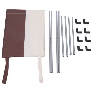 HJLIAN Panier a linge pliable a 2 compartiments pour la maison, sac de rangement pour le linge et le linge - Neuf