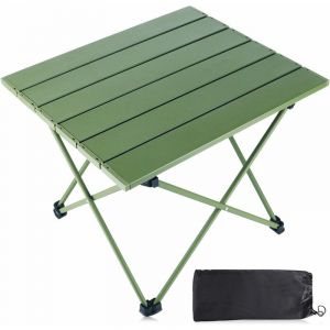 40*35*31cm Table De Camping,Table Exterieur Pliante Ultralégère Compacte,Table De Camping Portable,Table De Camping En Aluminium,Table Pliante Camping Avec Sac De Transport Pour Barbecue,Plage,Jardin - Neuf
