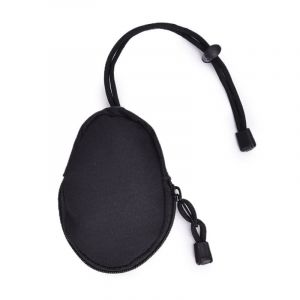 (Noir) Étui à clés militaire d'extérieur, portefeuille tactique rétractable, sac portable, gadget, équipement de transport, pochette antivol pour clés - Neuf