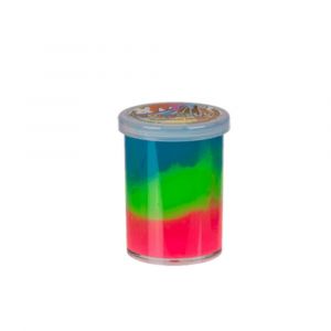 PÂTE NÉON SLIME 65G ARC-EN-CIEL - Neuf