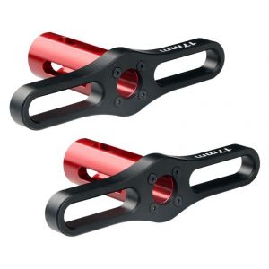 2x Outil De Cl&eacute; Hexagonale &Agrave; Douille D'&eacute;crous Roue En M&eacute;tal 17mm Pour Camion Monstre Voiture T&eacute;l&eacute;commande Tout-Terrain 1: 8 Summit E- - Neuf