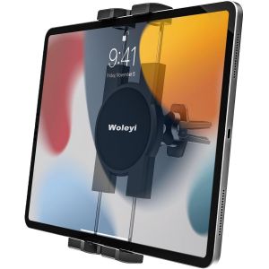 Support Tablette Voiture Ventilation, Support Voiture Tablette & T&eacute;l&eacute;phone Grille A&eacute;ration avec Rotation 360&deg;, Pour iPad Pro 11 10.5 9.7 Air Mini, Samsung Tab, iPhone Series et 4-11 Pouces - Neuf