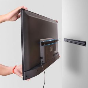 TIANYI-Support Mural TV sans Cheville pour T&eacute;l&eacute;viseurs LED LCD OLED Plasma de 13 &agrave; 55 Pouces, Max VESA 400 x 400 mm, Support Mural sans Cheville pour Plaque de Pl&acirc;tre, Niveau &agrave; Bulle Inclus - Neuf