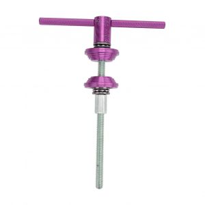 Outil De Presse Pour Boitier De Pedalier De Velo Lebycle, Outil D'installation De Presse Pour Boitier De Pedalier De Velo, Violet - Neuf