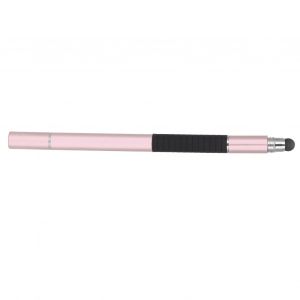 Stylet tactile 2 fonctions, compact, portable, stable et fiable, pour tablette iOS, Kindle, Galaxy, rose - Neuf