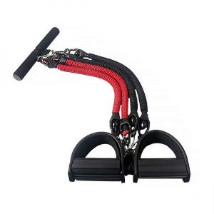 Les Bandes De Résistance Et 4 Tubes, Pédale De Pied Sangles Pour Le C?Ur Et Les Exercices De Jambes, Multi-Couleur, Durable, Matériel De Fitness, - Neuf