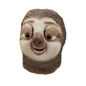 D&eacute;guisements D'halloween : Masque En Latex Amusant De Paresseux. - Neuf