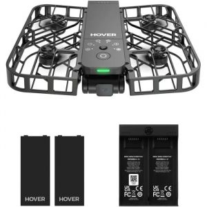 Drone Hoverair X1 Avec Cam&eacute;ra Hdr, Suivez-Moi, Contr&ocirc;le Mains Libres, Noir (Combo Plus) - Neuf
