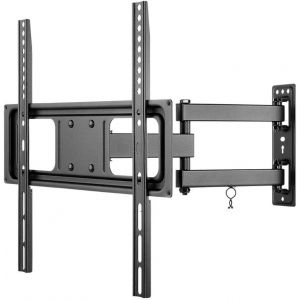 49744 Support Mural Extensible Et Mobile Pour Télév Urs Et Écrans De 32 À 55" À 35 Kg . Vesa 400 X 400 - Neuf