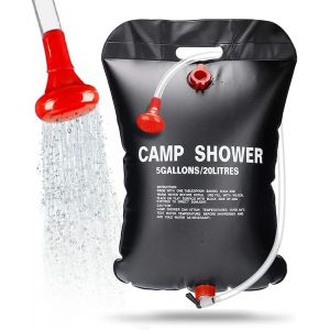 Letnerny-Sac De Douche Solaire, Douche Solaire Pour Camping, Sac De Douche En Plein Air, Sac De Douche Avec Pommeau De Douche Sac D'eau Randonn&eacute;e Portable Douche Ext&eacute;rieur Chauffage Solaire - Neuf
