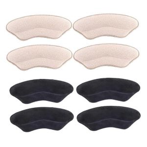 Haut Talon Coussins - 4 Paires De Talon Confortable Autocollants Pour Diff&eacute;rents Chaussure De Styles, Tailles Et Mat&eacute;riaux - Neuf